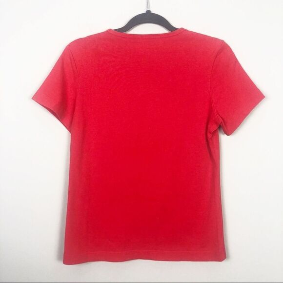 BOSTON RED SOX 2007 Champions Red Short Sleeve Tee Women’s Size Small Boxy - Picture 5 of 5